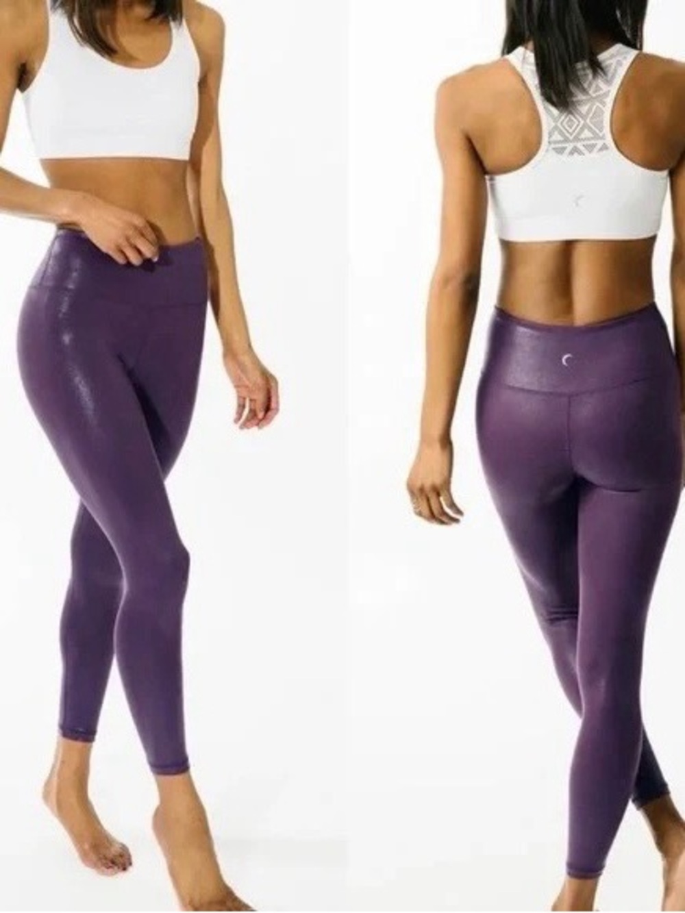 Ziya Zyia Plum Metallic ‘Light n Tight’ size medium. 
New condition.